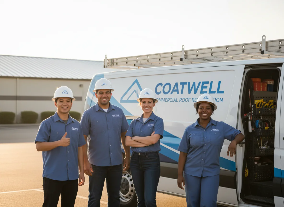 Commercial roof coating company in Teton, ID